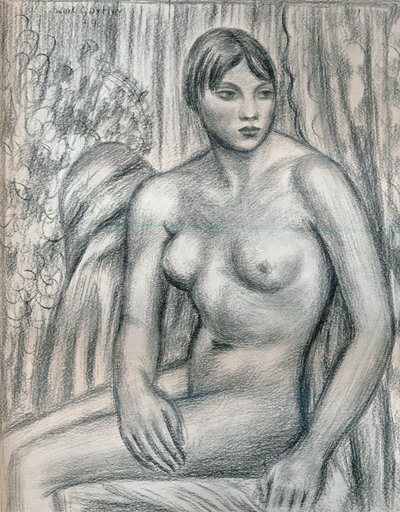 Nakenstudie, 1900-talet 1932 av Mark Gertler