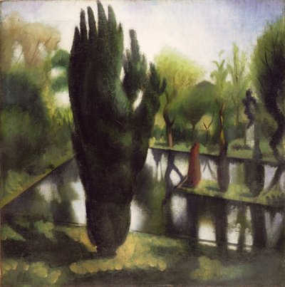 Dammen i Garsington av Mark Gertler