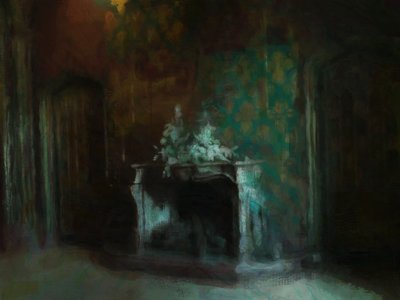 Elvaston Gothic, 2013 (blandteknik) av Mark Gordon