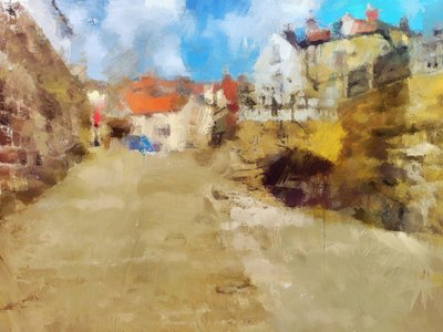 robin hoods bay yorkshire av Mark Gordon