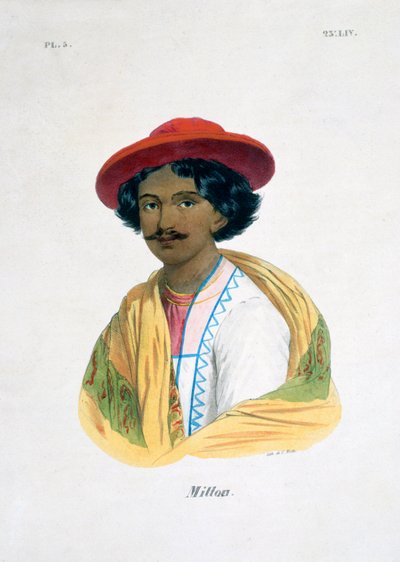 Indian Man, 1800-talet av Marlet et Cie