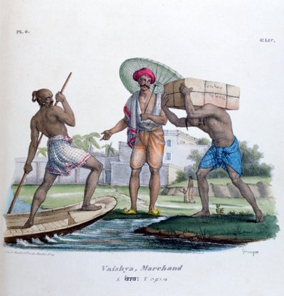 Köpman, 1828 av Marlet et Cie