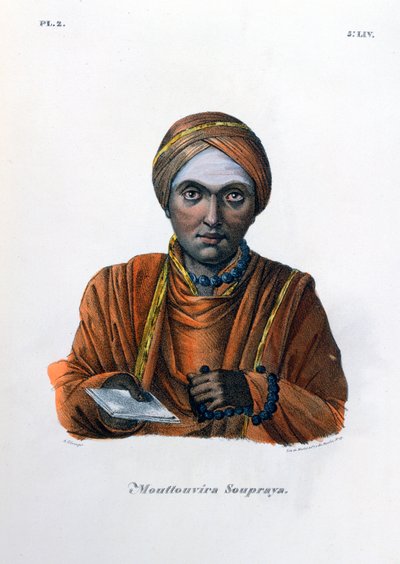 Mouttouvira Soupraya, 1828 av Marlet et Cie