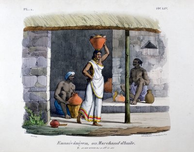 Oljehandlare, 1828 av Marlet et Cie