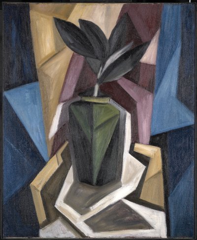 Gummifabrik, 1920 av Marsden Hartley