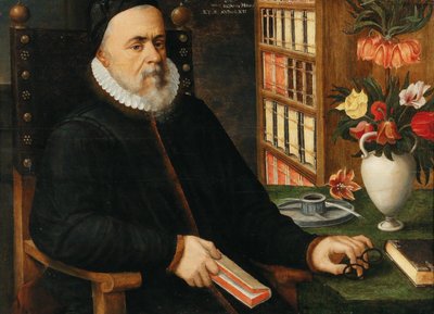 Porträtt av en forskare Carolus Clusius 1526-1609, 1589. av Marten van Valckenborch