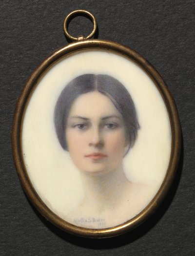 En konststudent i Paris, 1899. av Martha S. Baker
