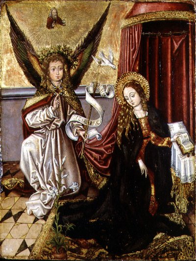 Förkunnelsen av Martin (follower of) Schongauer
