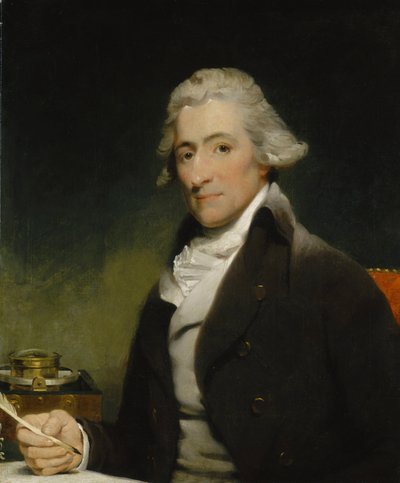 Porträtt av Thomas Earnshaw av Martin Archer Shee