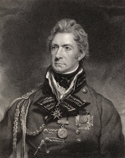 Sir Thomas Munro, 1st Baronet, graverad av Henry Hoppner Meyer (c.1782-1847), från 