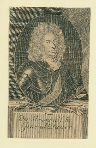 Christian Felix Bauer 1667-1717 av Martin Bernigeroth