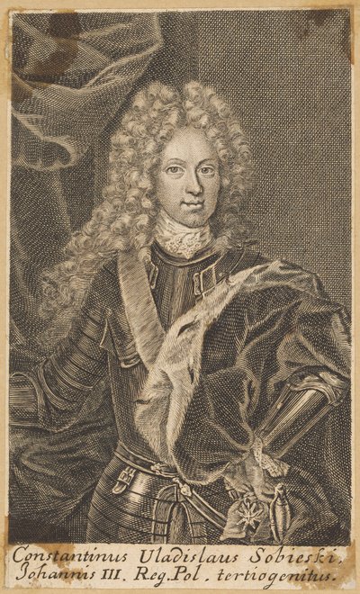 Constantinus Vladislaus Sobieski, Johannis III:s tredje son [Konstanty Władysław Sobieski] av Martin Bernigeroth
