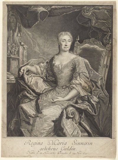 Regina Maria Sinnerin av Martin Bernigeroth