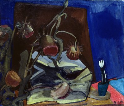 Tistel och krokus av Martin Bloch