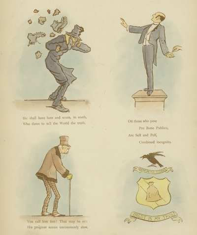 Sida från The Satires of Cynicus av Martin Cynicus Anderson