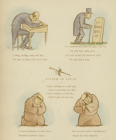 Sida från The Satires of Cynicus av Martin Cynicus Anderson
