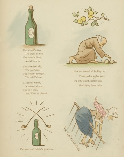 Sida från The Satires of Cynicus av Martin Cynicus Anderson