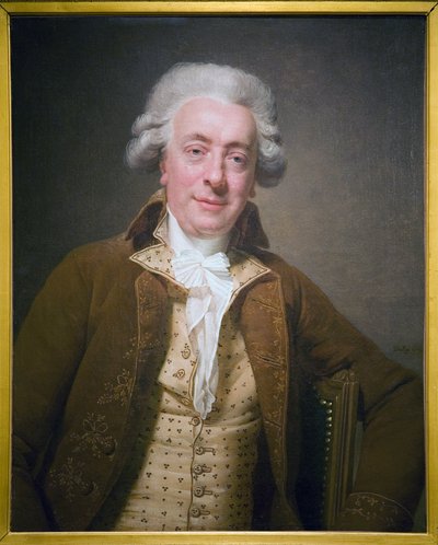 Claude Nicolas Ledoux (1736-1806), fransk arkitekt, Olja på duk av Martin Drolling (1752-1817), Paris, Musee Carnavalet. av Martin Drölling