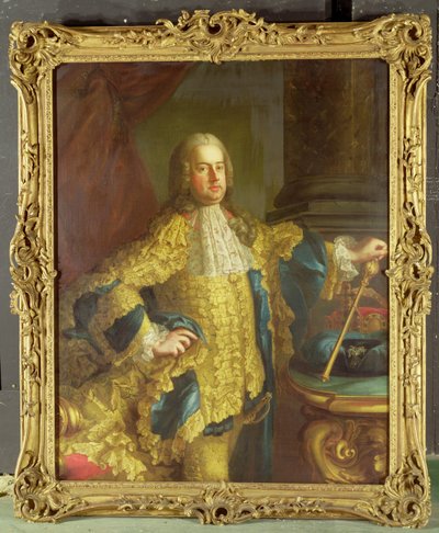 Porträtt av kejsar Frans I (1708-65) av Martin II Mytens or Meytens