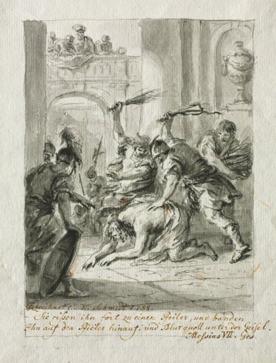 Flagglingen, 1788. av Martin Johann Schmidt