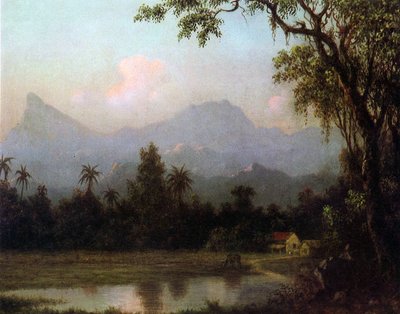 Rio de Janeiro, Brasilien, ca 1865 av Martin Johnson Heade