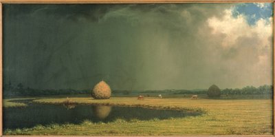Salt Marsh Hay, ca 1865 (olja på duk) av Martin Johnson Heade
