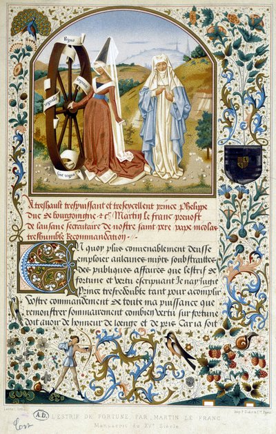 Lyckohjulet - av Martin Le Franc av Martin Le Franc
