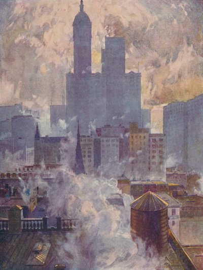 New York, 1916 av Martin Lewis