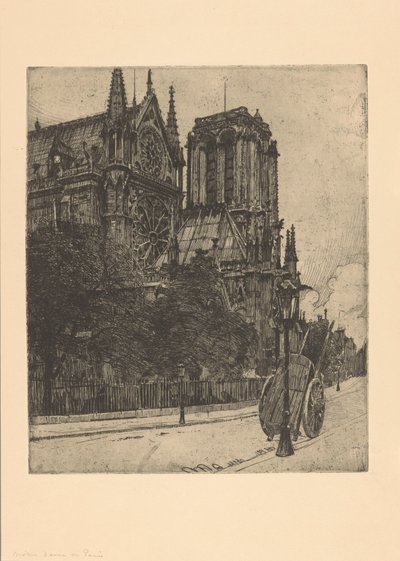 Notre Dame i Paris av Martin Monnickendam