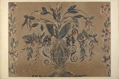 Väggmålning, c. 1939. av Martin Partyka