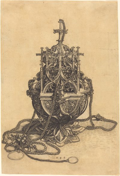 En rökelsekar av Martin Schongauer