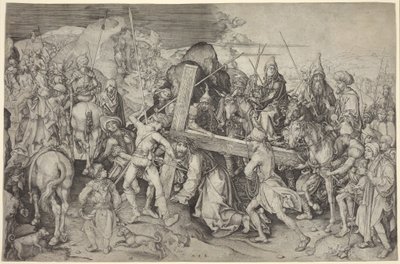 Kristus som bär korset av Martin Schongauer