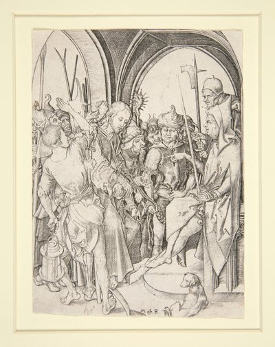 Kristus före Annas av Martin Schongauer