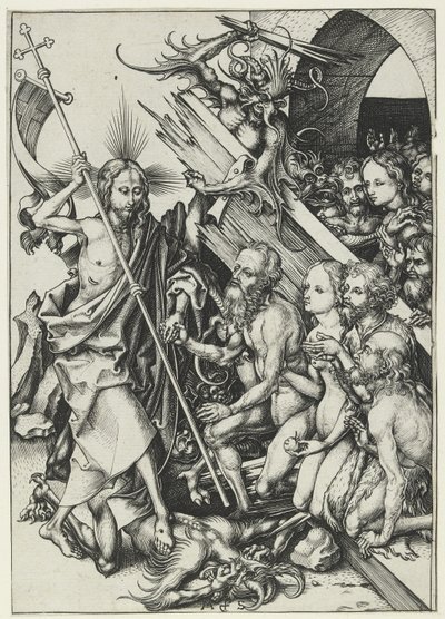 Kristus i Limbo av Martin Schongauer