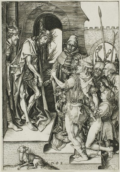 Ecce Homo, från The Passion av Martin Schongauer