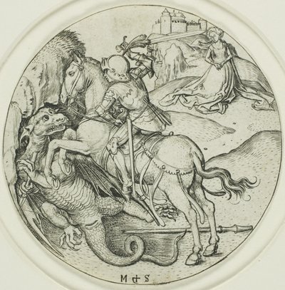 Saint George av Martin Schongauer