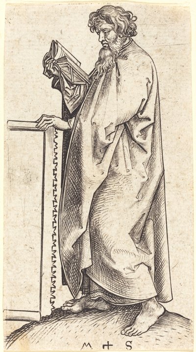 St Simon av Martin Schongauer