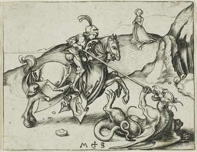 St George av Martin Schongauer