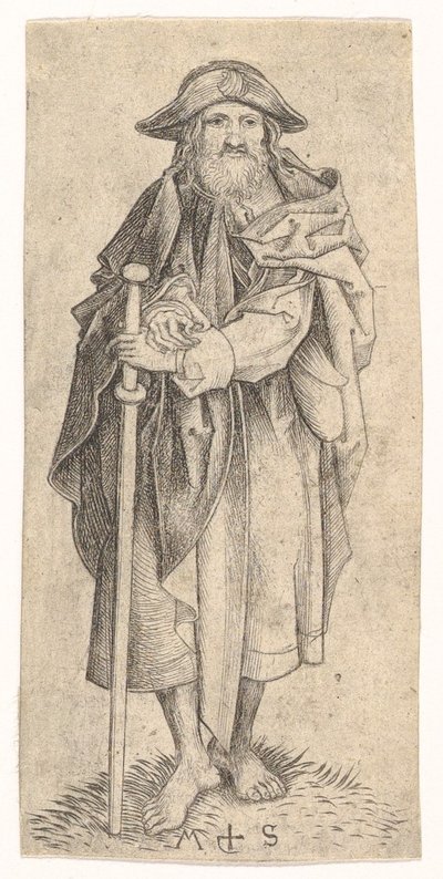 St. James the Greater, ca. 1435-1491. av Martin Schongauer