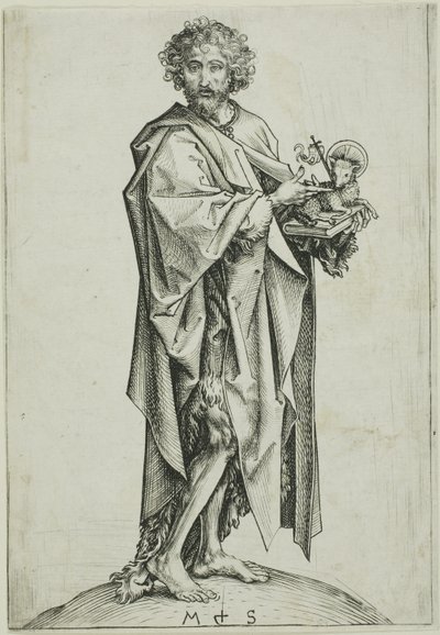 Johannes Döparen av Martin Schongauer