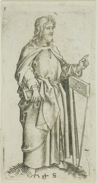 S:t Judas, från Apostlar av Martin Schongauer