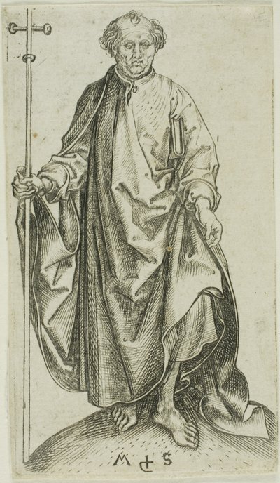 S:t Filip, från Apostlarna av Martin Schongauer