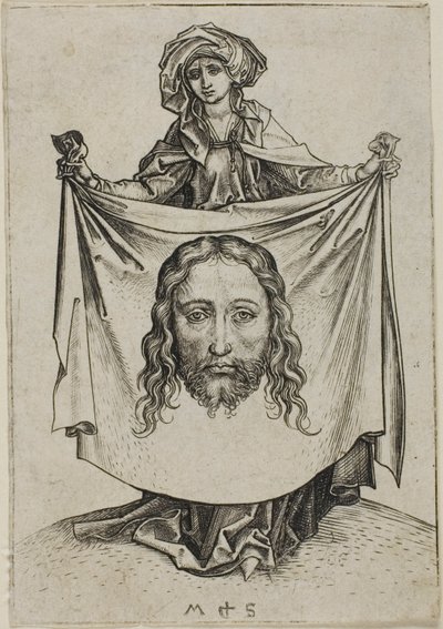 St Veronica av Martin Schongauer