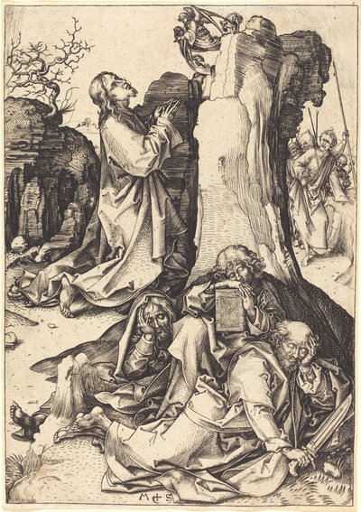 Kval i trädgården av Martin Schongauer