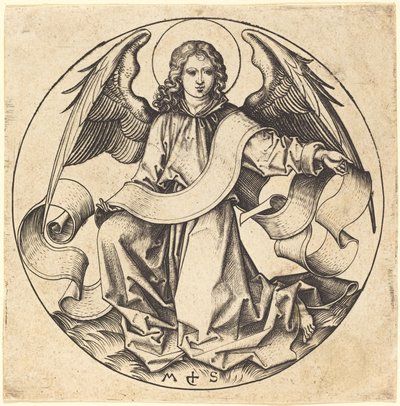 Ängeln från Sankt Matteus av Martin Schongauer