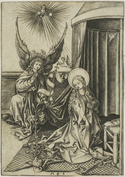 Bebådelsen av Martin Schongauer