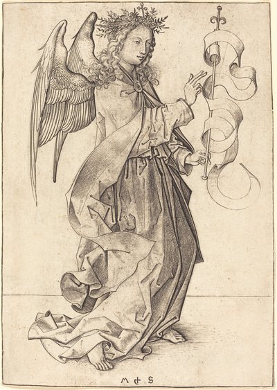 Ärkeängeln Gabriel av Martin Schongauer