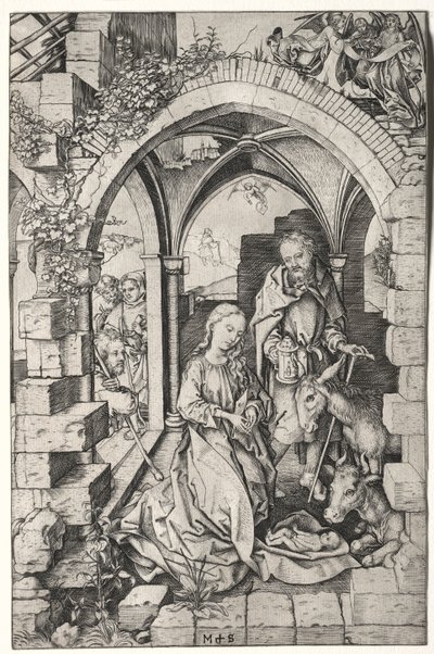 Födelsekyrkan. av Martin Schongauer