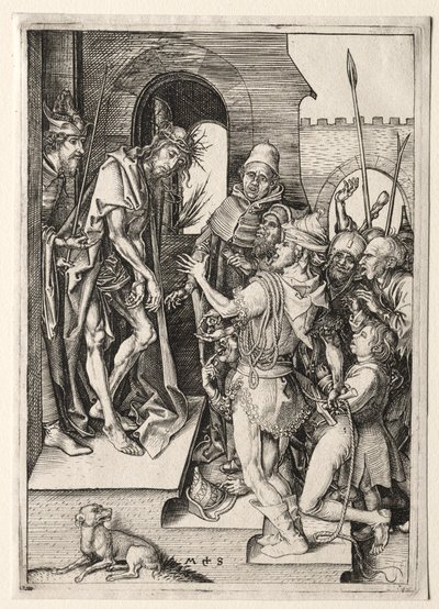 Passionen: Ecce Homo av Martin Schongauer