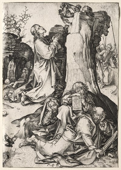 The Passion: Agony in the Garden av Martin Schongauer
